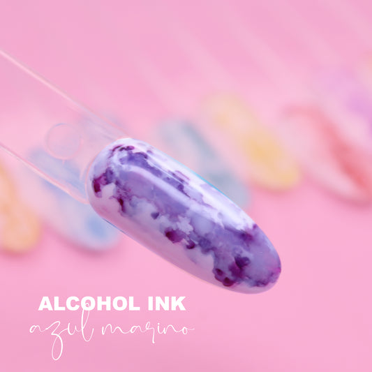 Tinta en Alcohol AZUL MARINO - Nailsecret