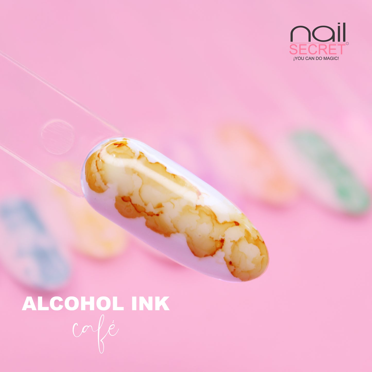 Tinta en Alcohol CAFÉ - Nailsecret