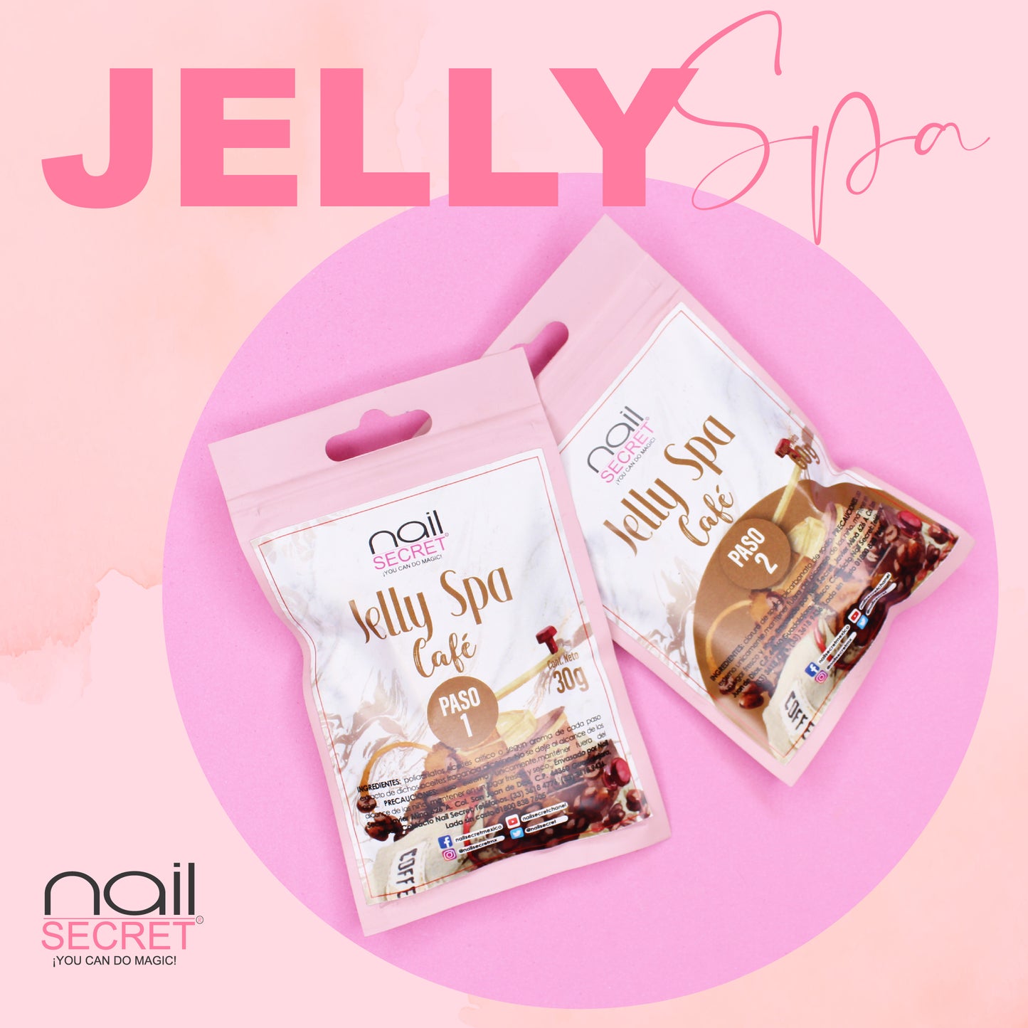 Jelly Spa 30 gr • Café - NailSecret