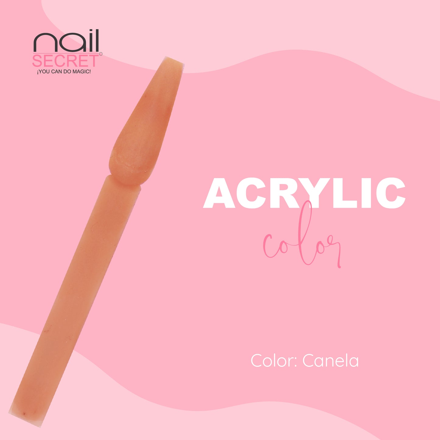 Acrílico de color CANELA - Nailsecret