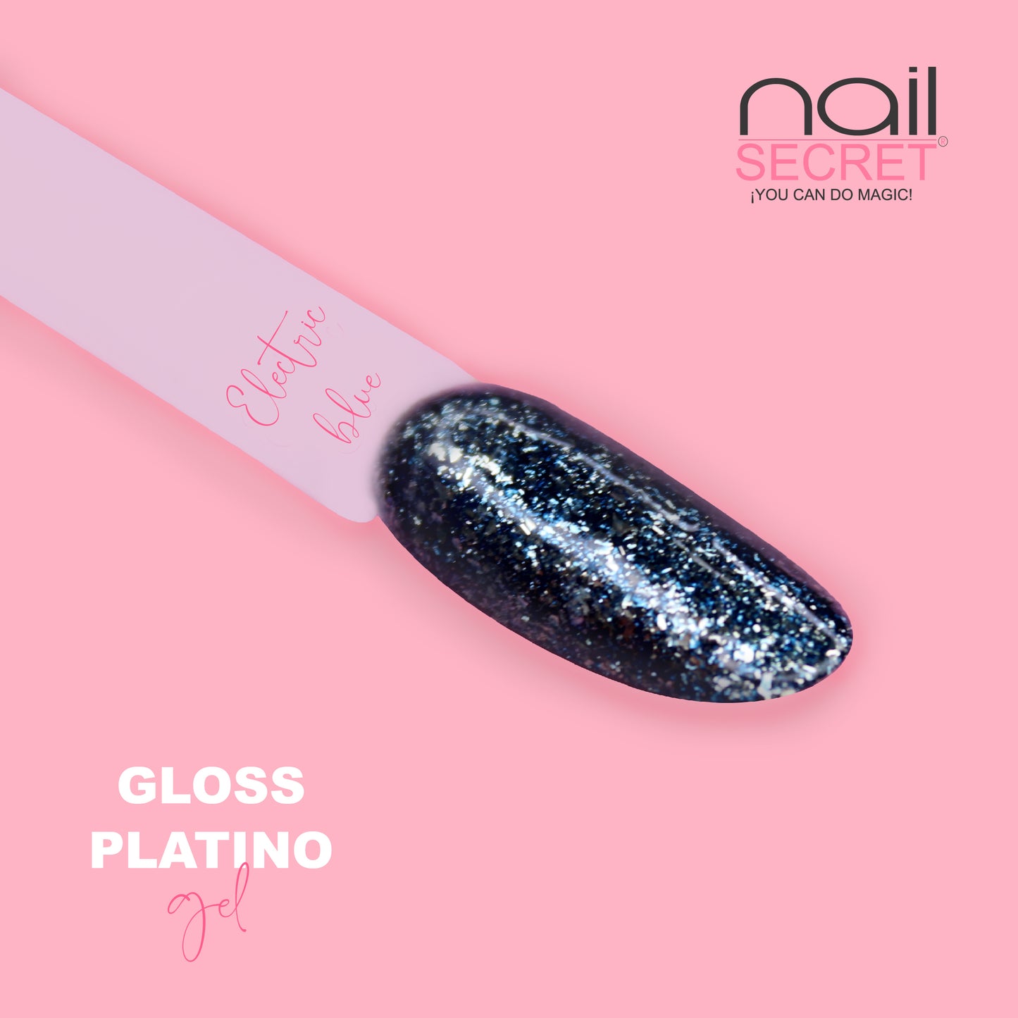 Gloss Platino ELECTRIC BLUE - Nailsecret