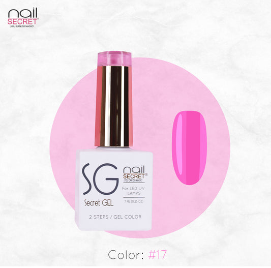 Secret Gel 7 ml - Color 17 - Gel de color Nailsecret