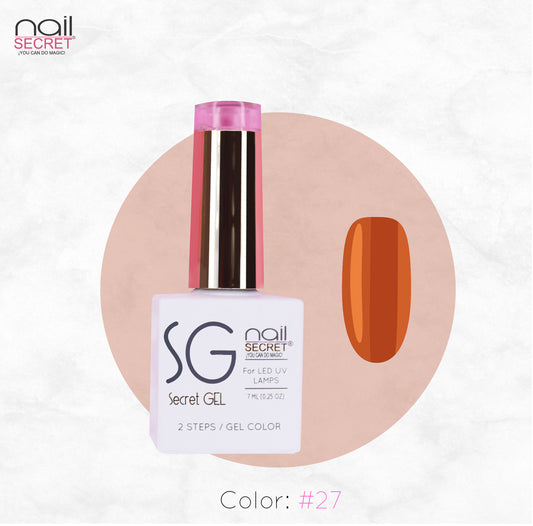 Secret Gel 7 ml - Color 27 - Gel de color Nailsecret