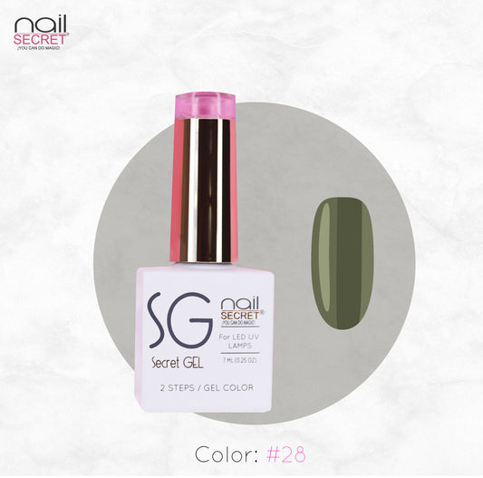 Secret Gel 7 ml - Color 28 - Gel de color Nailsecret