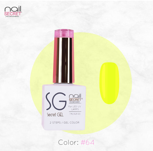 Secret Gel 7 ml - Color 64 - Gel de color Nailsecret