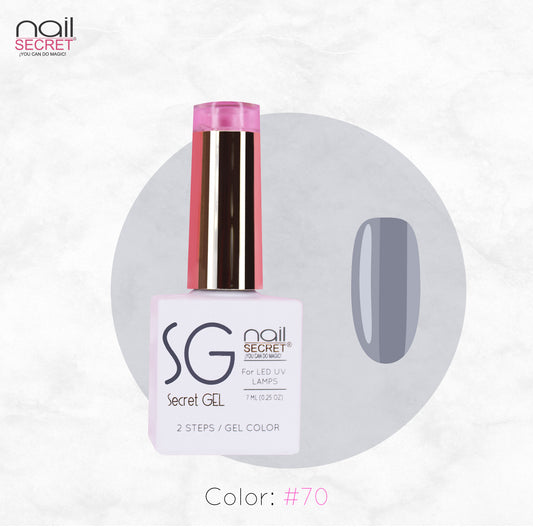 Secret Gel 7 ml - Color 70 - Gel de color Nailsecret
