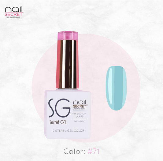 Secret Gel 7 ml - Color 71 - Gel de color Nailsecret