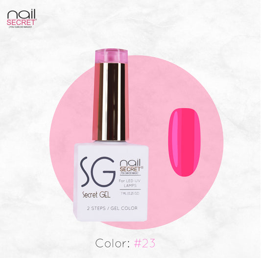 Secret Gel 7 ml - Color 23 - Gel de color Nailsecret