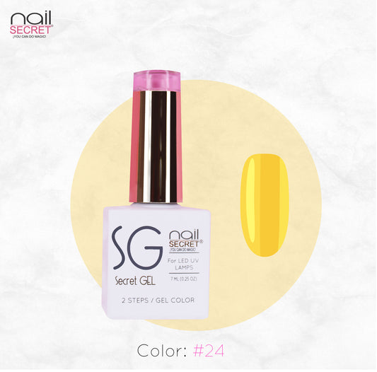 Secret Gel 7 ml - Color 24 - Gel de color Nailsecret