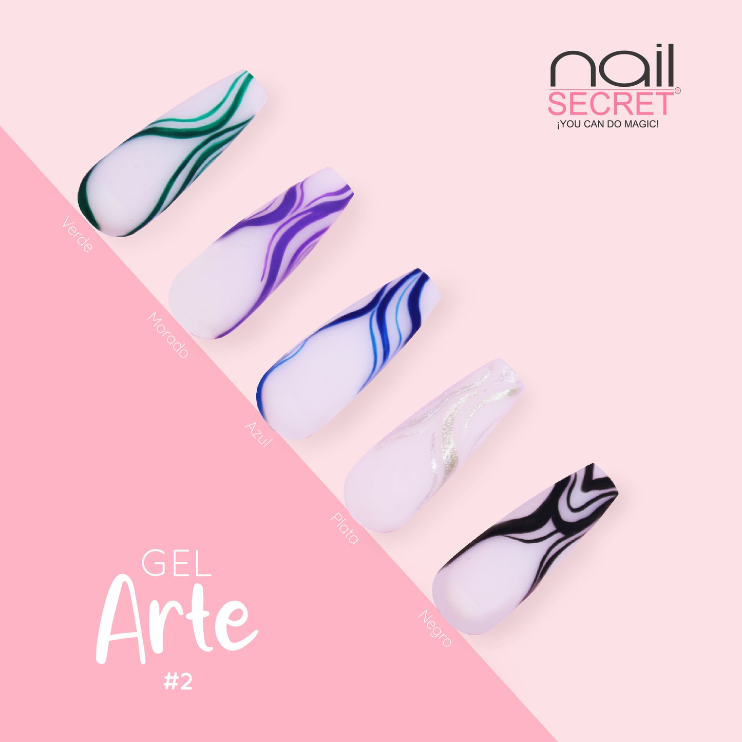 Colección de Gel Arte #2 - Nailsecret