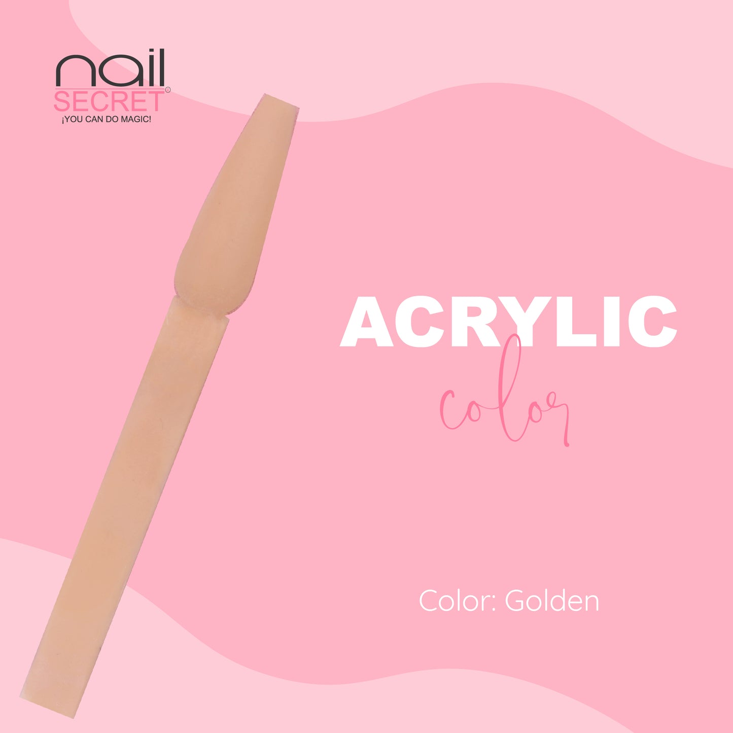 Acrílico de color GOLDEN - Nailsecret