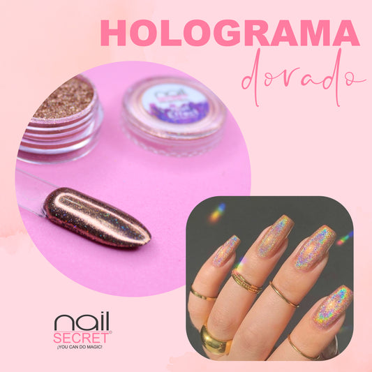 Holograma dorado