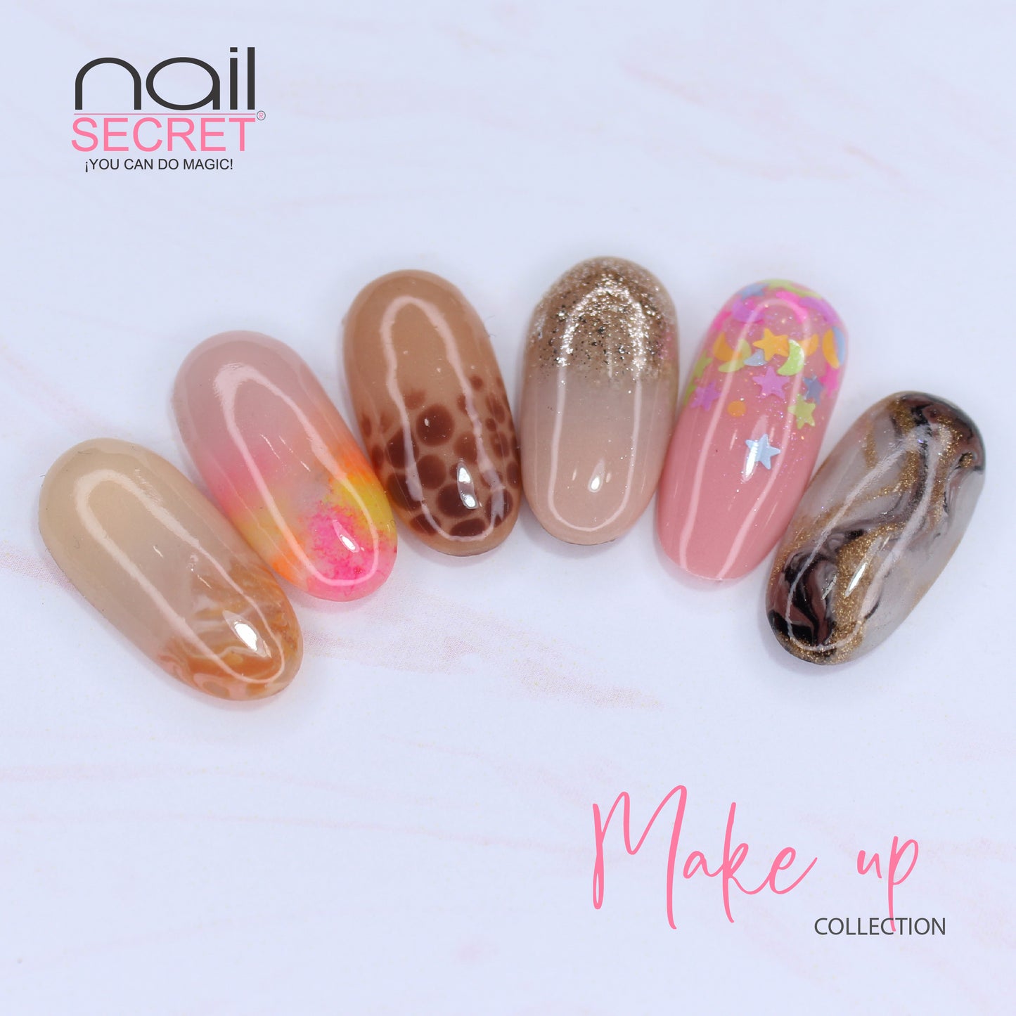 Colección de acrílicos MAKE UP - Nailsecret