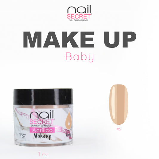 Acrílico Make Up #6 "Baby" 1 onza - Nailsecret