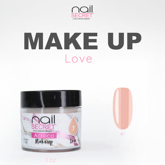 Acrílico Make Up #7 "Love" 1 onza - Nailsecret