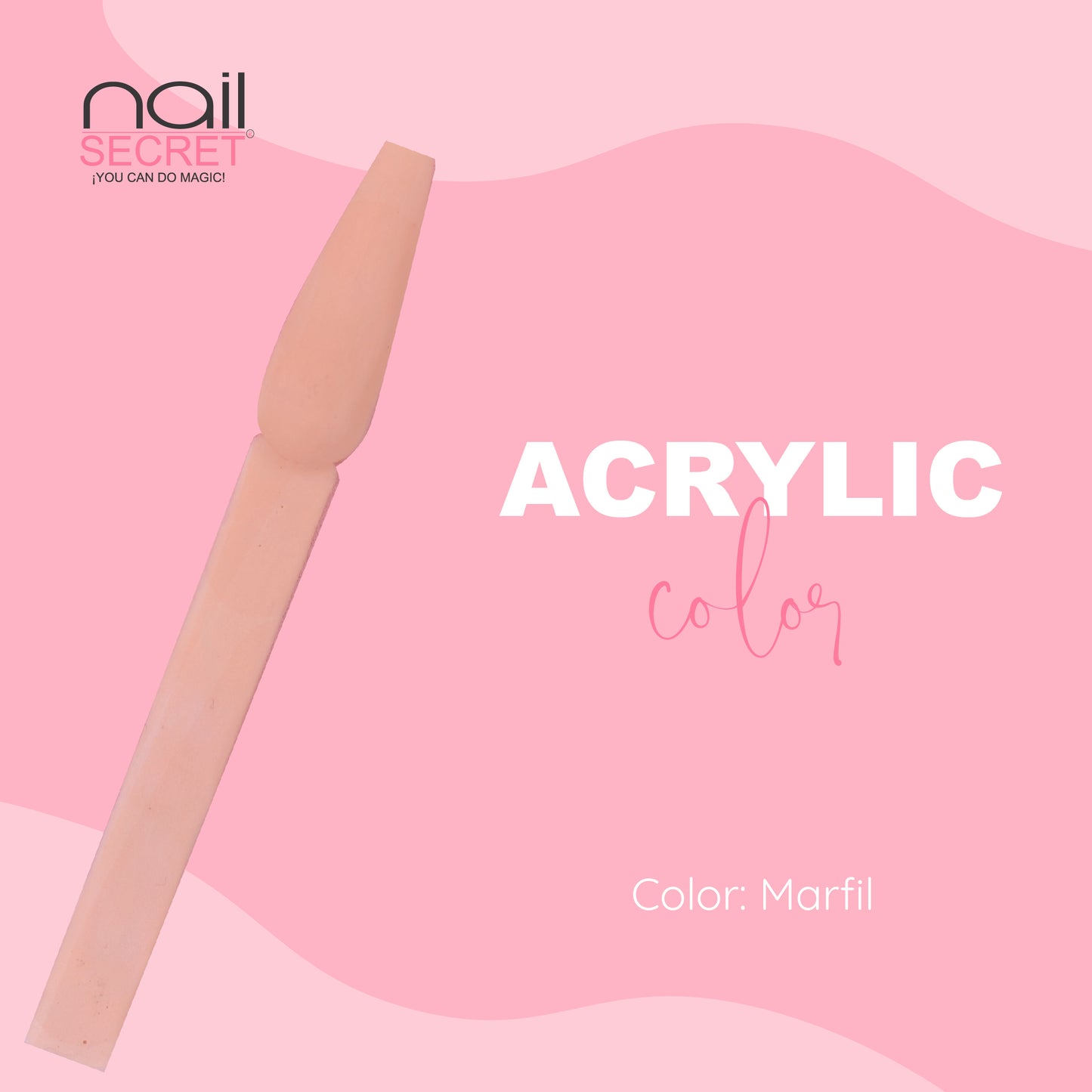 Acrílico de color MARFIL - Nailsecret