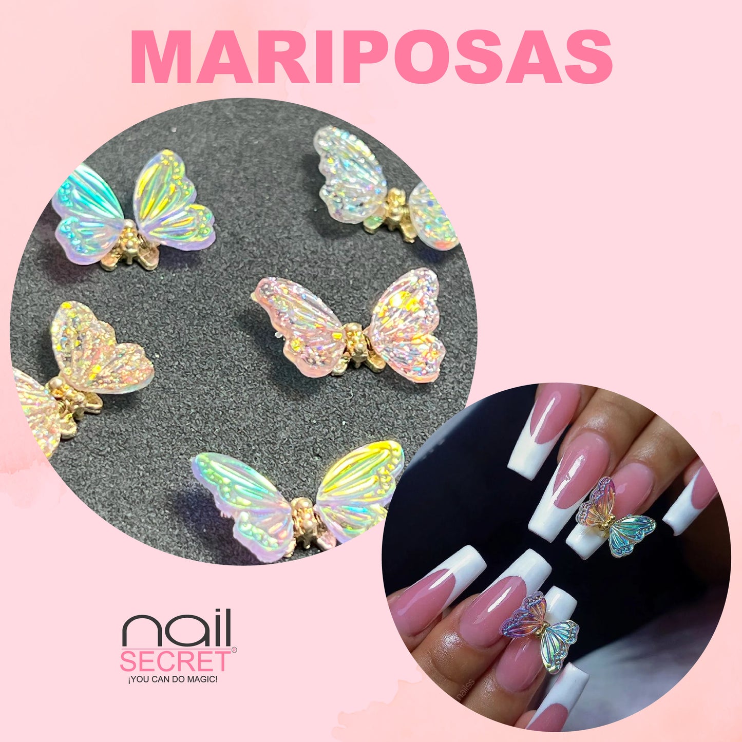 Dijes de mariposa