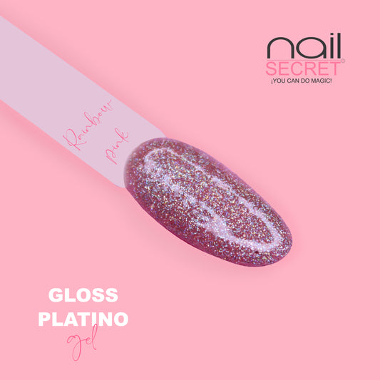 Gloss Platino RAINBOW PINK - Nailsecret