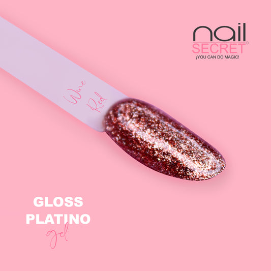 Gloss Platino WINE RED - Nailsecret