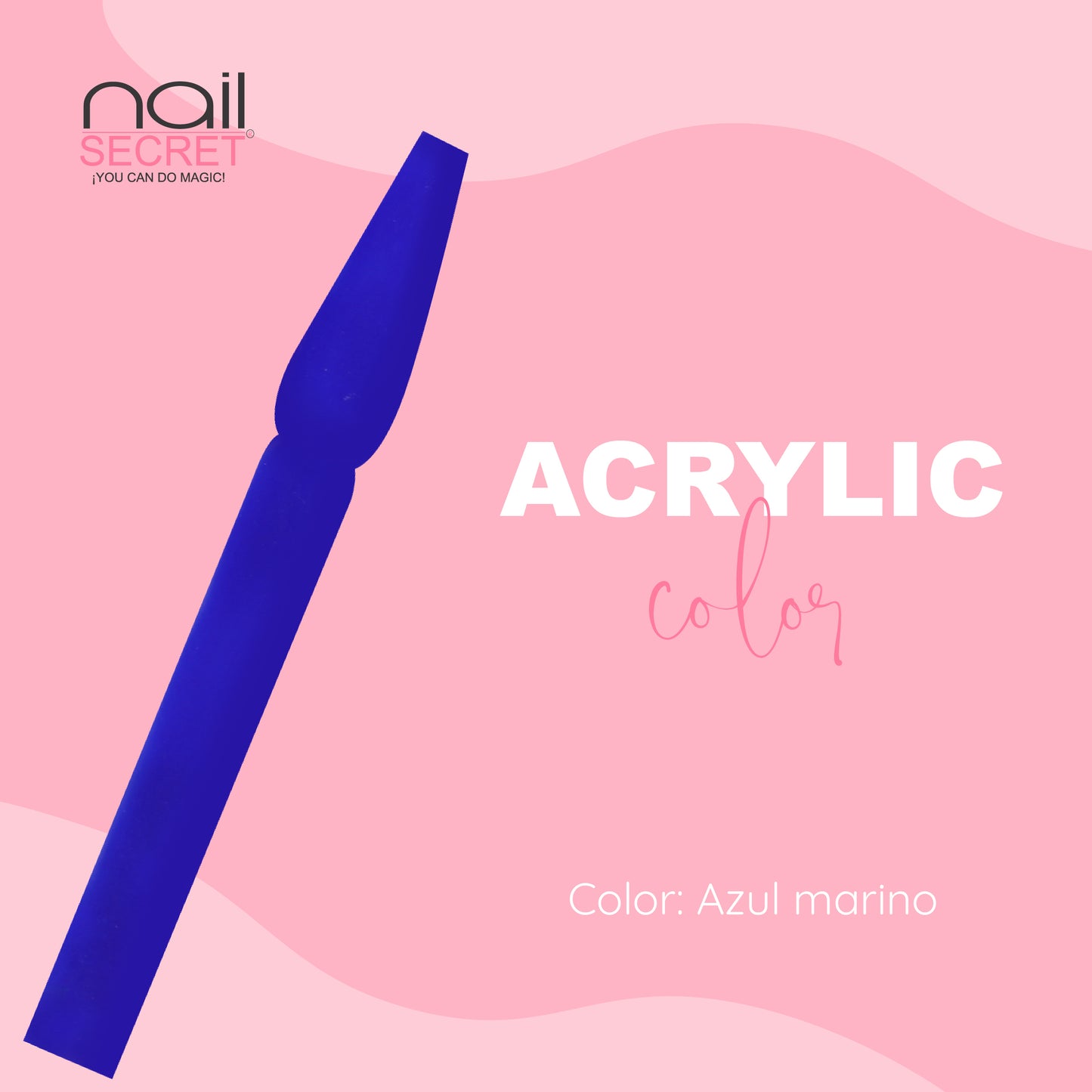 Acrílico de color AZUL MARINO - Nailsecret