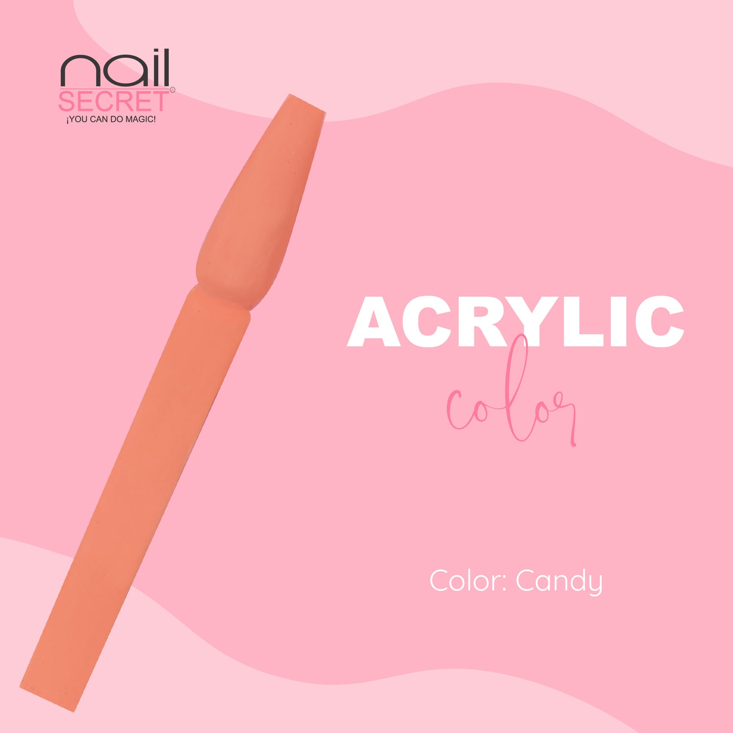 Acrílico de color CANDY - Nailsecret