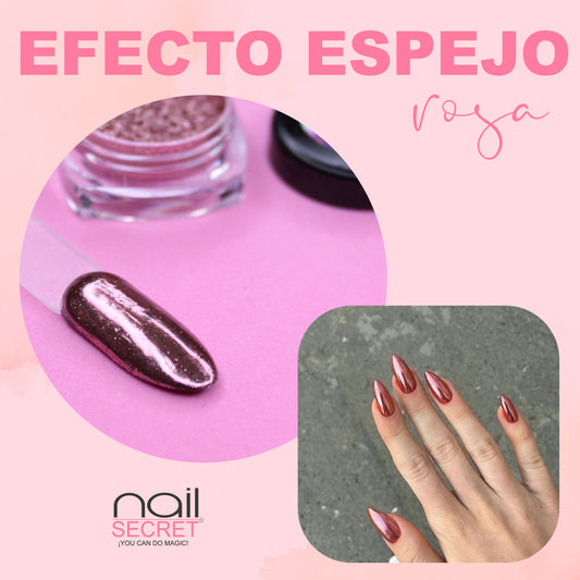 Efecto espejo rosa 1