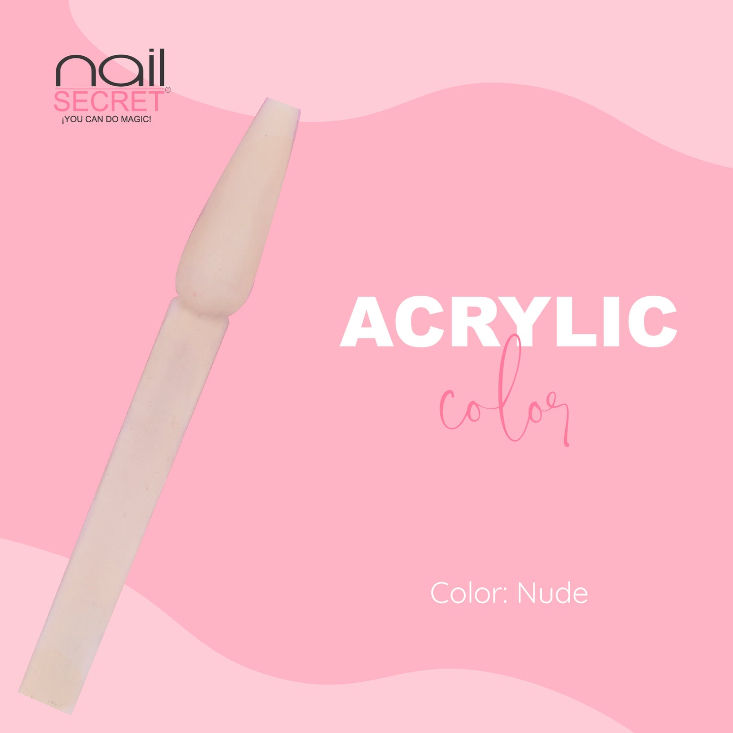 Acrílico de color NUDE - Nailsecret